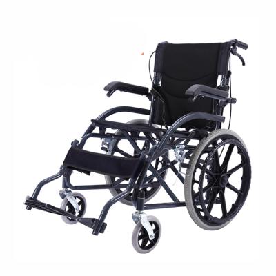 China 2021 UJOIN Convenient New Product Steel Frame Single Lightest Foldable Manual Wheelchair for sale