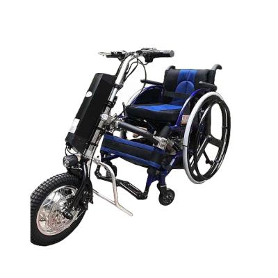 China UJOIN new product 2022 electric wheelchair handcycle wheelchair conversion kit tricycle convenient wheelchair for sale