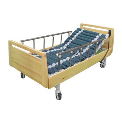 China UJOIN Hospital Bed 2 Function Nature Wooden Electric Nursing Beds With Motor for sale