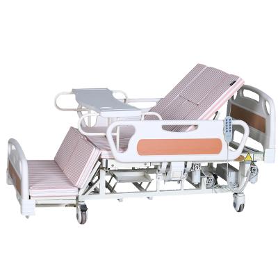 China Hot Selling UJOIN Adjustable Medical ICU Bed Five Functions Electric Hospital Bed for sale