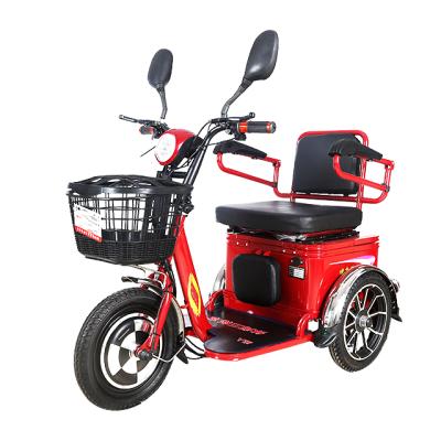 China UJOIN 2 Seat Convenient Folding Tricycle 3 Wheel Electric Mobility Scooter for sale