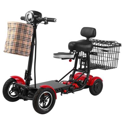 China UJOIN Seat Electric 4 Wheel Unisex Foldable Disabled Mobility Scooters For Adults for sale