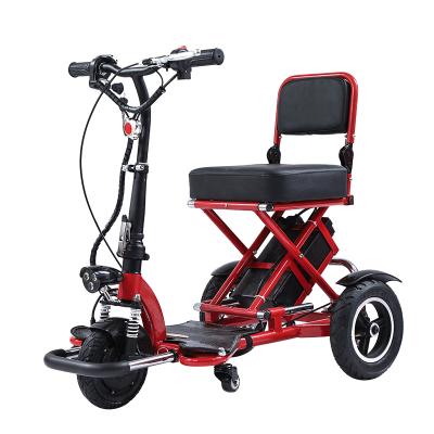 China UJOIN Wholesale Price Unisex Portable Adult 3 Wheeler Mobility Folding Handicapped Scooter for sale