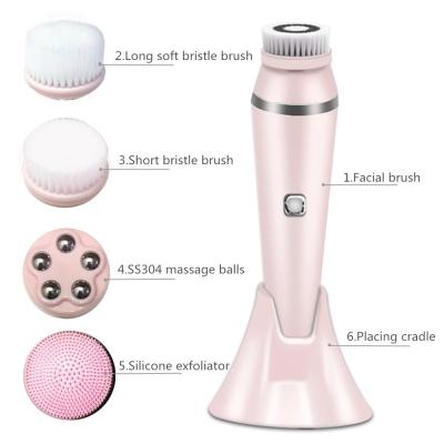 China Silicon Head Face DEEP CLEANING Hot Selling Deep Cleansing Cleansing Brush for sale