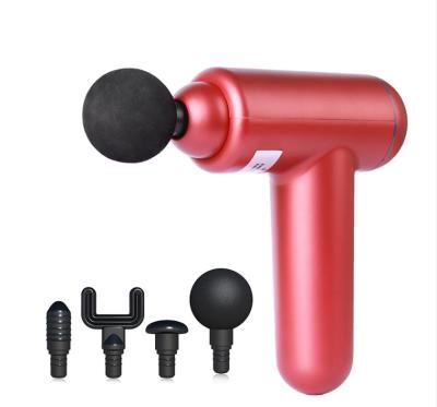 China Wholesale USB Rechargeable Body Massager Gun Health Care Product Smart High Frequency Portable Massage Gun Made in China for sale