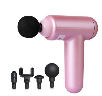 China Other Massage Products Body Massage Gun With Heat Deep Tissue Massage Gun Portable Mini Percussion 30 Speed ​​Muscle for sale