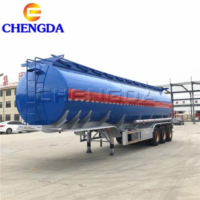 China Truck Trailer Truck Gasoline Chemical Transport Tanker Truck Petrol and Oil Water Milk Tank Liquid Phosphoric Acid Tanker Semi Trailer For Sale for sale