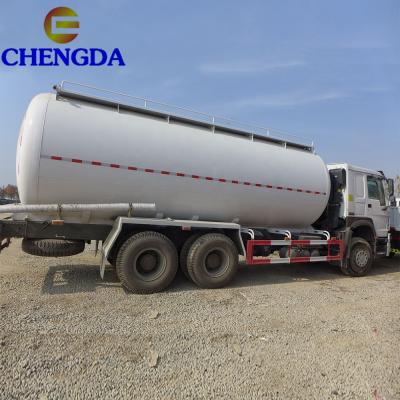 China Uesd 60CBM Air Compressor Diesel Engine Bulk Cement Tanker Trailer Truck Semi Trailer for sale