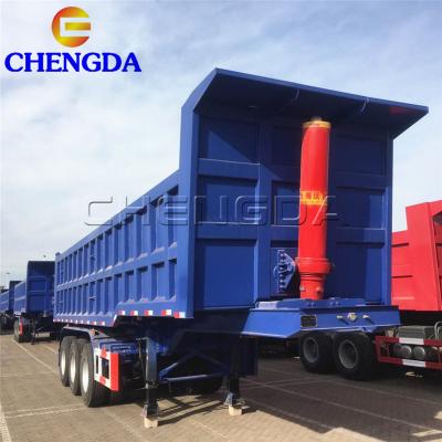 China Truck Trailer Semi Used 3 Way Dump Trailer New Capacity For Sale By Owner for sale