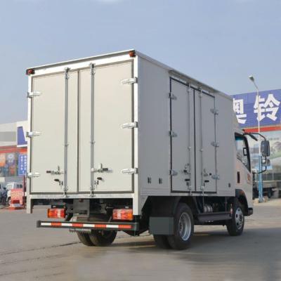 China 4x4 howo 6tons light truck truck van cargo to Africa 8000x2300x2600mm for sale