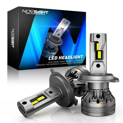 China Extreme Heat Dissipation Design Novsight N37 LED Motorcycle / Auto Lighting Headlight Led Bulb H4 H7 9005 9006 D1s Low Beam 22000lm 120W High Power H11 Led Headlights for sale