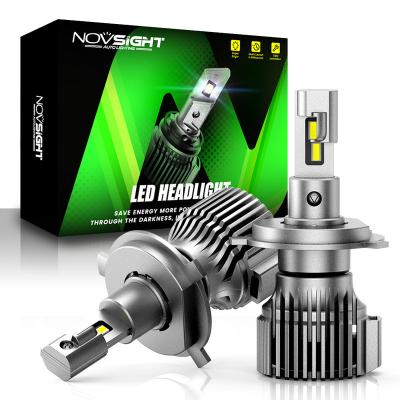 China LED HEADLIGHT BULB H4 Novsight 20000Lumen 100W Truck 12v High Power 24v Car LED Light Auto Lighting System H4 H7 Led Bulb Led Headlight for sale