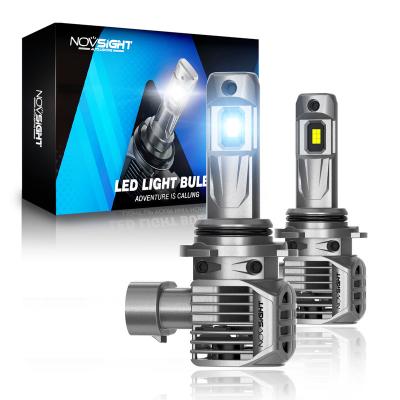 China High quality Novsight new arrival H7 100w auto headlight extreme heat dissipation design with fan car accessories led auto headlight bulbs for car for sale