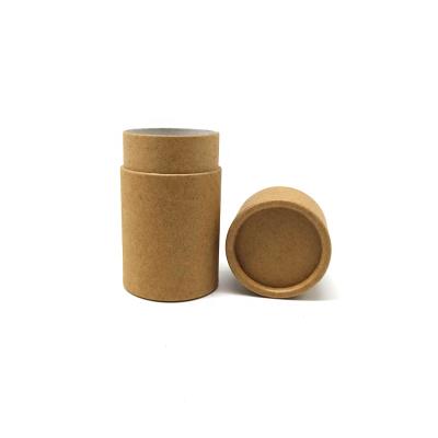 China Recycled Materials Top Sell Cardboard Cylinder Container Eco Friendly Deodorant Stick Packaging Lift Up Kraft Paper Tubes for sale