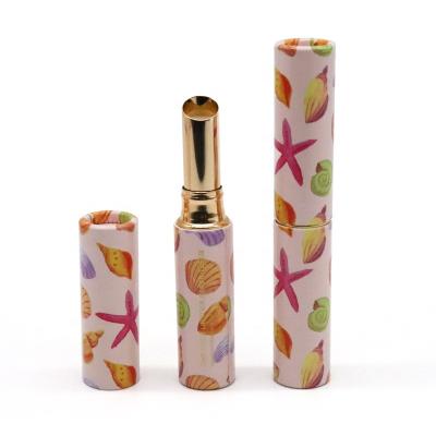 China Eco Friendly Recycled Lipstick Stick Lipstick Packaging Eco Friendly Cardboard Container Materials Empty Twist Up Paper Tube for sale