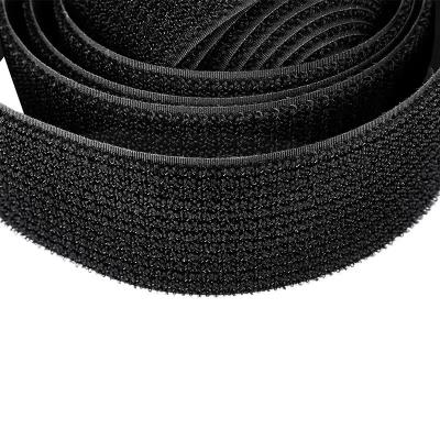 China Jianli Viable One Sided Hook And Loop Velcro Tape Roll Hook Sewing Loop In 1 Sides Double Sided Straps for sale