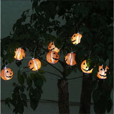 China Battery Operated LED Lights For Outdoor Party Halloween Pumpkin Lanterns String Light 1.65M/3.1M/5M for sale