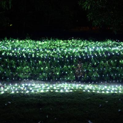 China Bush Mesh Net Lights 12ft x 5ft 360 LED Plug In Waterproof Low Voltage LED Mesh Lights 8 Modes Fairy String Net Christmas Lights Outdoor for sale