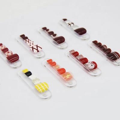 China Easy Apply Wholesale Price Hot Colorful Summer Factory Sale Nail Artificial False Foot Nails for sale