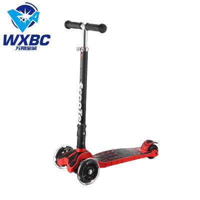 China Kid 3 wheels new 120mm scooter wheels with LED light kids scooter for sale for sale