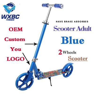 China With Brake Kick Scooter Big Wheel Pedal Scooter Adult Pedal Scooter For Adults for sale