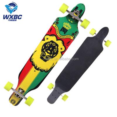 China 2022 Hot Sale Youth Outdoor Custom Long Skateboard For Outdoor Travel Activities For Young for sale