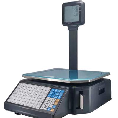 China OIML SC15 Retail Meat Digital Food Scales Electronic Label Printing Scale SC15 for sale