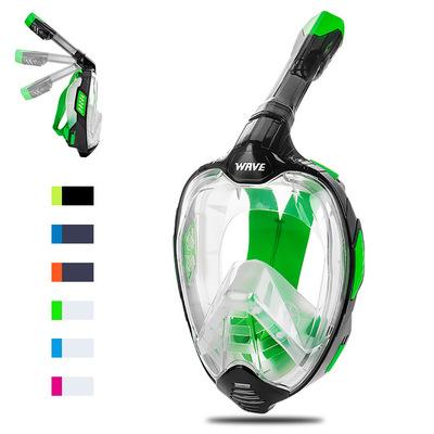 China Swimming Diving Breathing Snorkeling Mask Snorkeling Mask Swimming Mask Full Face Snorkeling For Snorkeling for sale