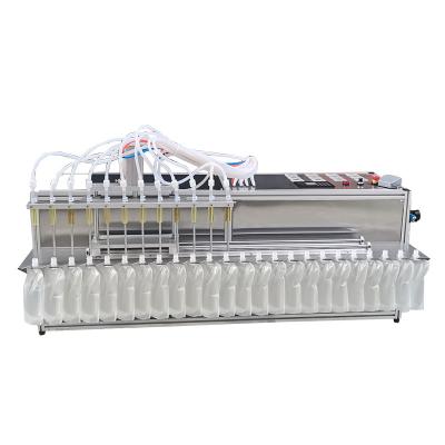 China Peristaltic Beverage 12 Slide Bag Pump Suction Bag Liquid Filling Machine Carbonated Beverage Juice Tracker for sale