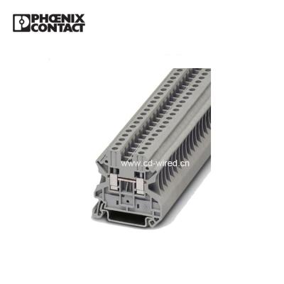 China Original UT 2.5 Phoenix Touch Power Through Terminal Block 11 Screw Connector - A.W.G. 20 for sale