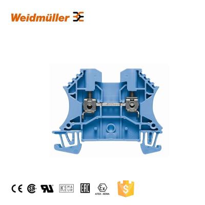 China Wemid Weidmuller WDU 2.5BL screw feed through terminal block connector for sale