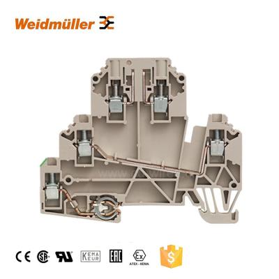 China WDK 2.5/TR-DU-PE--A.W.G. o TNHE StB Weidmuller Test Terminal Block 12-30 Electrical for sale