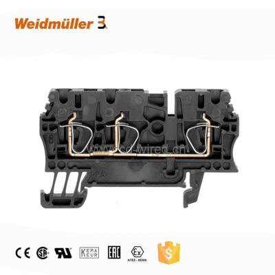 China ZDU 2.5/3AN 11 Weidmuller Switch Electrical Terminal Block - A.W.G. 20 for sale