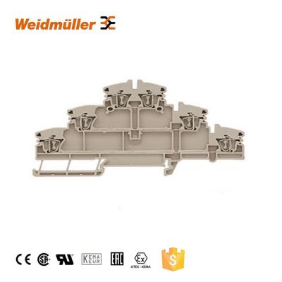 China Push in weidmuller ZDLD2.5/2N, electrical contact terminal block electrical socket for sale