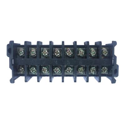 China PC V0 Dual Row 2 3 4 8 Position 2.5mm2 Wire Connector Electrical Insulated Connect Terminal Block for sale