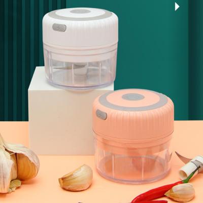 China Mini USB Garlic Meat Stirrer Outdoor Automatic Portable Smart Food Grinder Vegetable Blender Processor for Outdoor or Indoor for sale