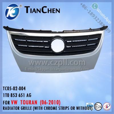 China ABS RADIATOR GRILLE for TOURAN 2006 - 2009 WITH CHROME TRIM 1T0 853 AG 651 - 1T0853651AG for sale