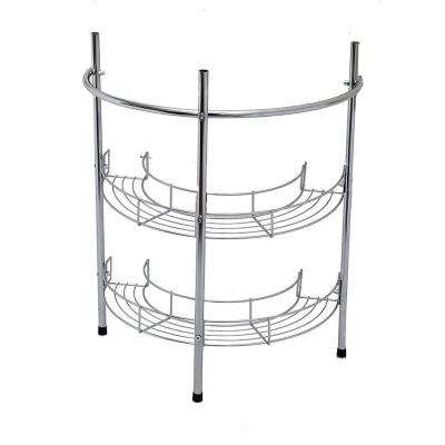 China Customized Modern 2 Layer Bathroom Storage Rack And Towel Rack Can Be Customized for sale