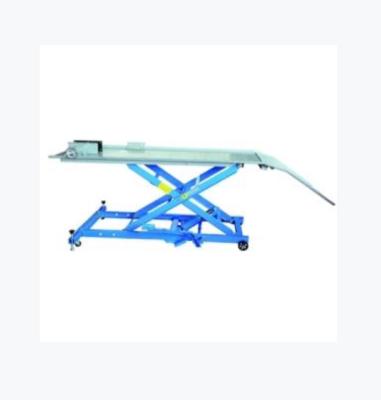 China 1000lb Hydraulic Motorcycle Lifting Device Table Motorcycle Lift 187X77X23CM for sale