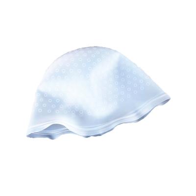 China Fashionable Good Quality Silicone Hairdressing Cap Reusable Color Hair Highlighting Cap for sale