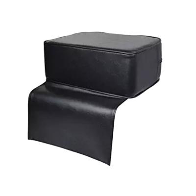 China Black Comfortable Salon Spa Equipment Hairdresser Barber Chair Seat Booster Cushions For Child for sale