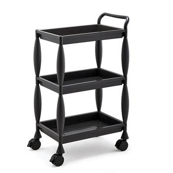 China High Quality Plastic Storage Trolley Protable Kitchen Beauty Salon Trolley Trolley for sale