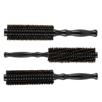 China Comfortable Hot Selling Round Hair Brush Rolling Hair Styling Brush Round Hair Brush Bristle for sale