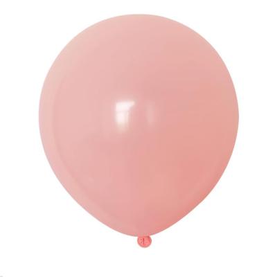 China Gift Toy Pink macaron balloon latex balloon macaron wedding decoration stage 10 inch round latex macaron balloon for sale