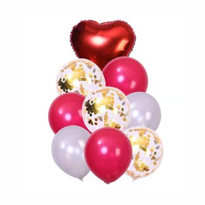 China Gift Toy Hot Sale Balloon Set Confetti Birthday Balloons Set Happy Birthday for sale