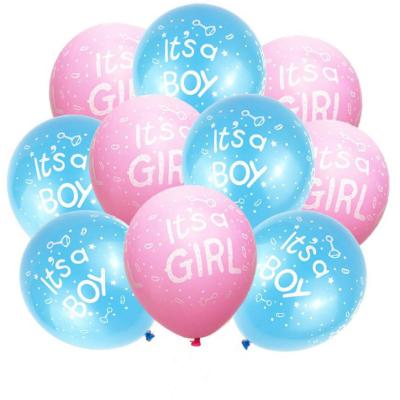 China Whole Festival Manufacturer Boy Girl Latex Balloon Boy Girl Latex Balloon Wholesale for sale