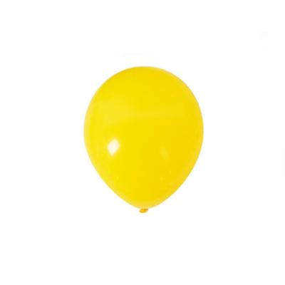 China Promotional Toy Yellow 12 Inch Wedding Decoration Balloon Thick Latex Balloon Beaded Party Decoration for sale