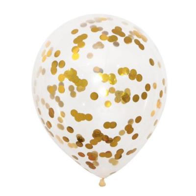 China Gift Toy Gold Glitter Balloon Birthday Party Decoration Supplies Wedding One Year Room Holiday Decoration for sale