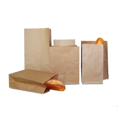 China Wholesale Recyclable Waterproof Paper Packaging Paper Bag Chinese Food Bakery for sale