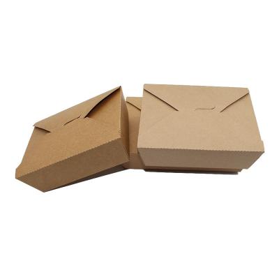 China New Listing Best Quality Disposable Customization Biodegradable Paper Box Food Packaging for sale